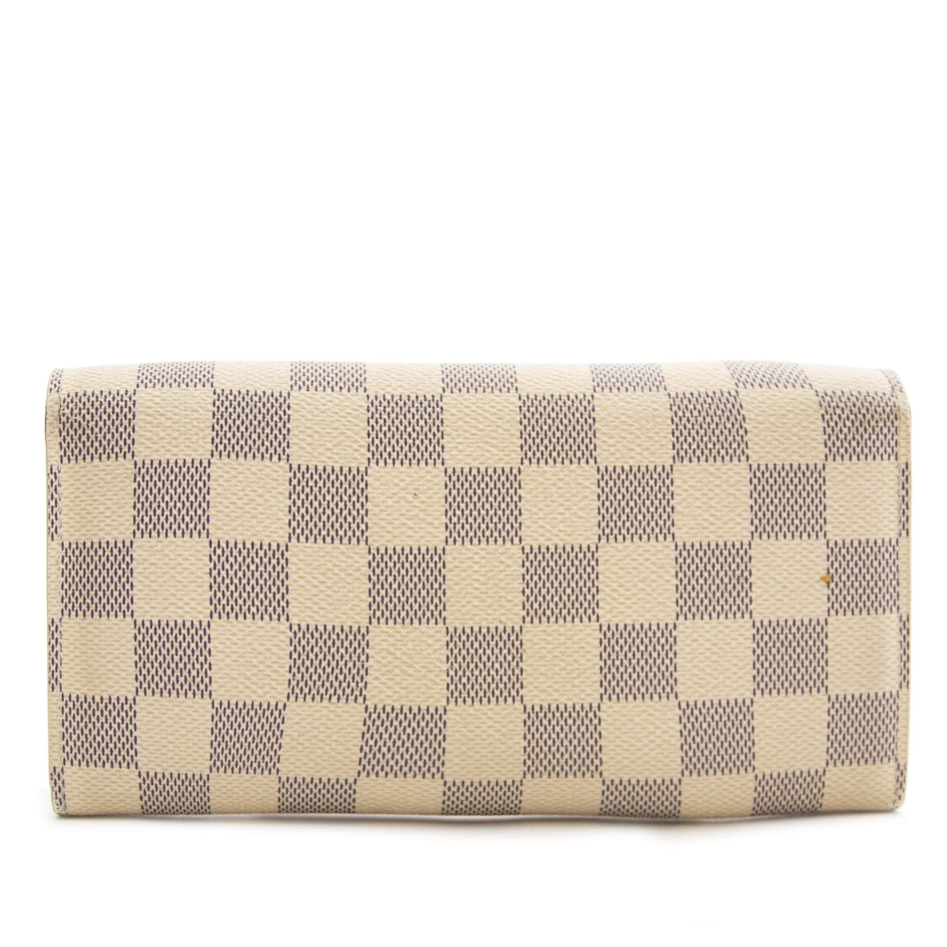 Louis Vuitton Sarah Damier Azur Wallet kopen aan de beste prijs