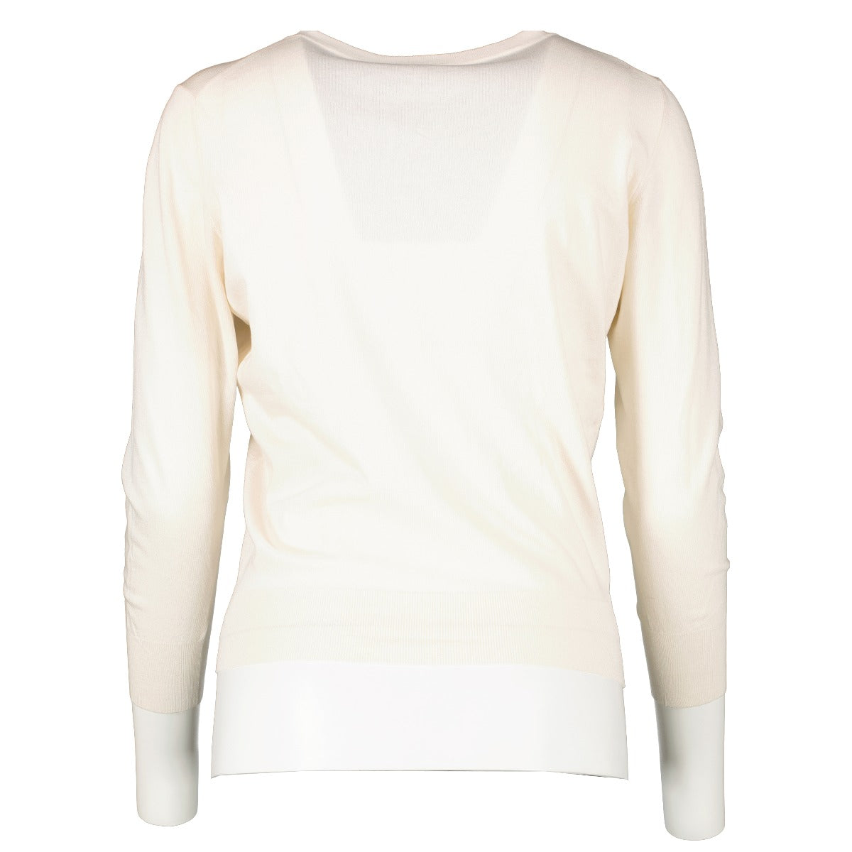 Louis Vuitton Cream Silk Cardigan