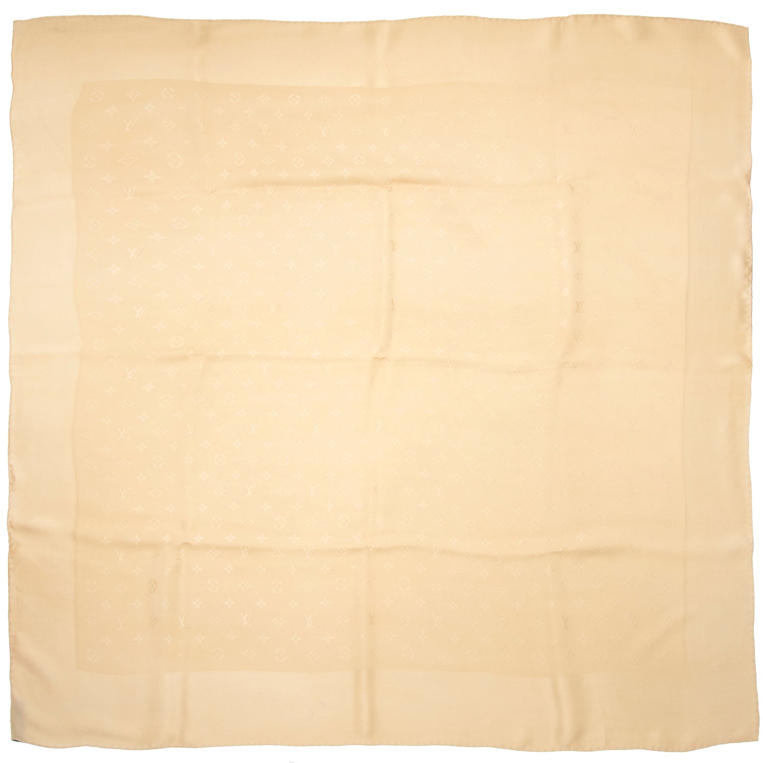 Acheter en ligne chez Labellov.com Louis Vuittn Beige Silk Scarf