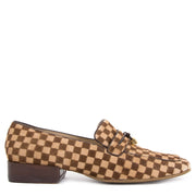 acheter en ligne pour le meilleur prix Louis Vuitton Damier Ponyhair Loafers - size 39,5