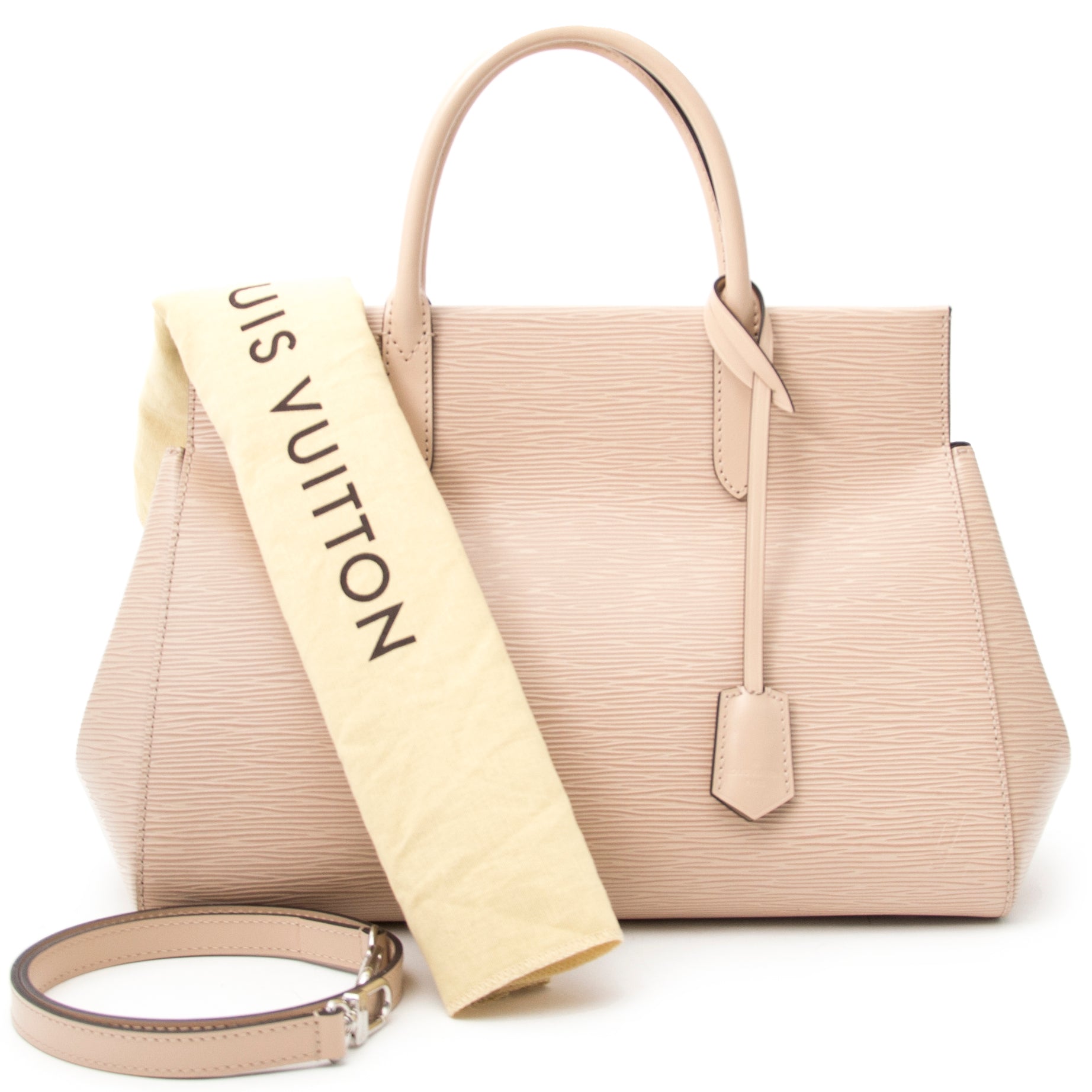 shop veilig online jou tweedehands Louis Vuitton Epi Marly nude