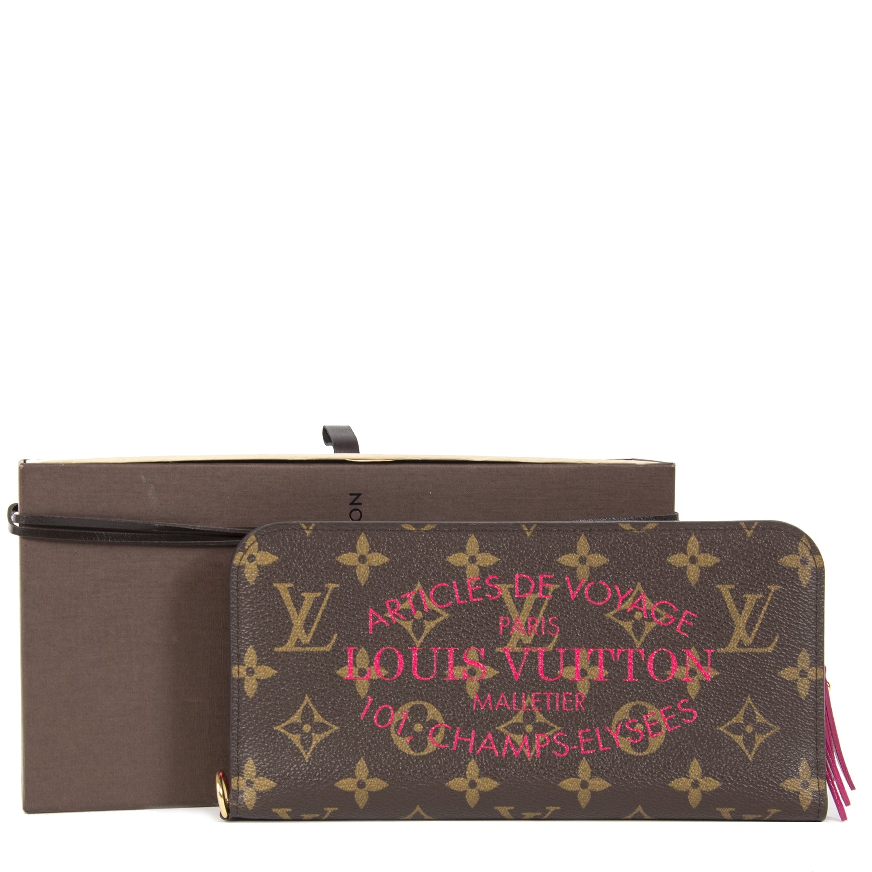 Louis Vuitton Limited Edition Ikat Indian Rose Insolite Portemonnee