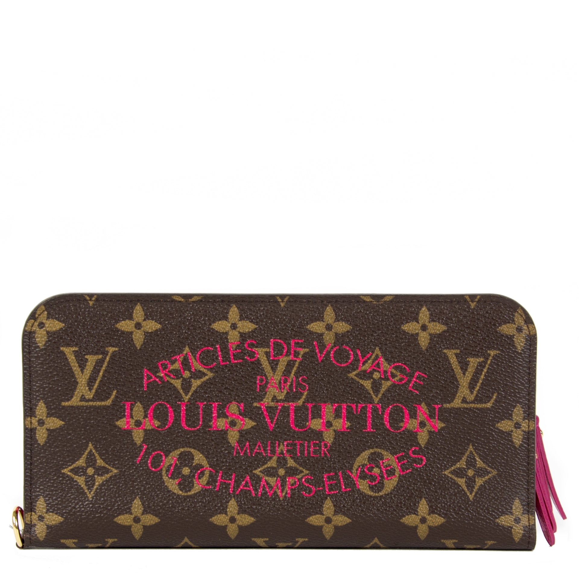 Louis Vuitton Limited Edition Ikat Indian Rose Insolite Portemonnee