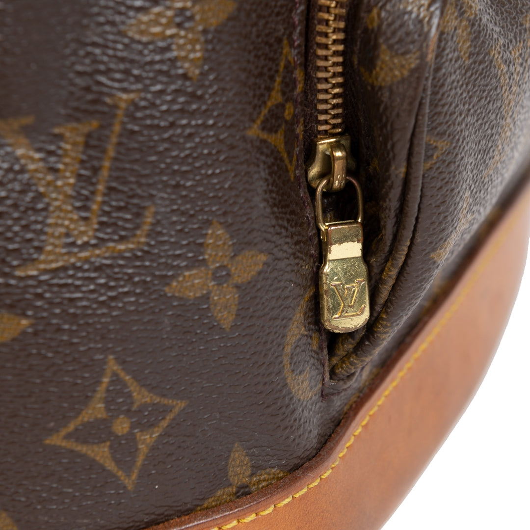 Authentieke Tweedehands Louis Vuitton Mini Montsouris Monogram Canvas Backpack juiste prijs veilig online shoppen luxe merken webshop winkelen Antwerpen België mode fashion