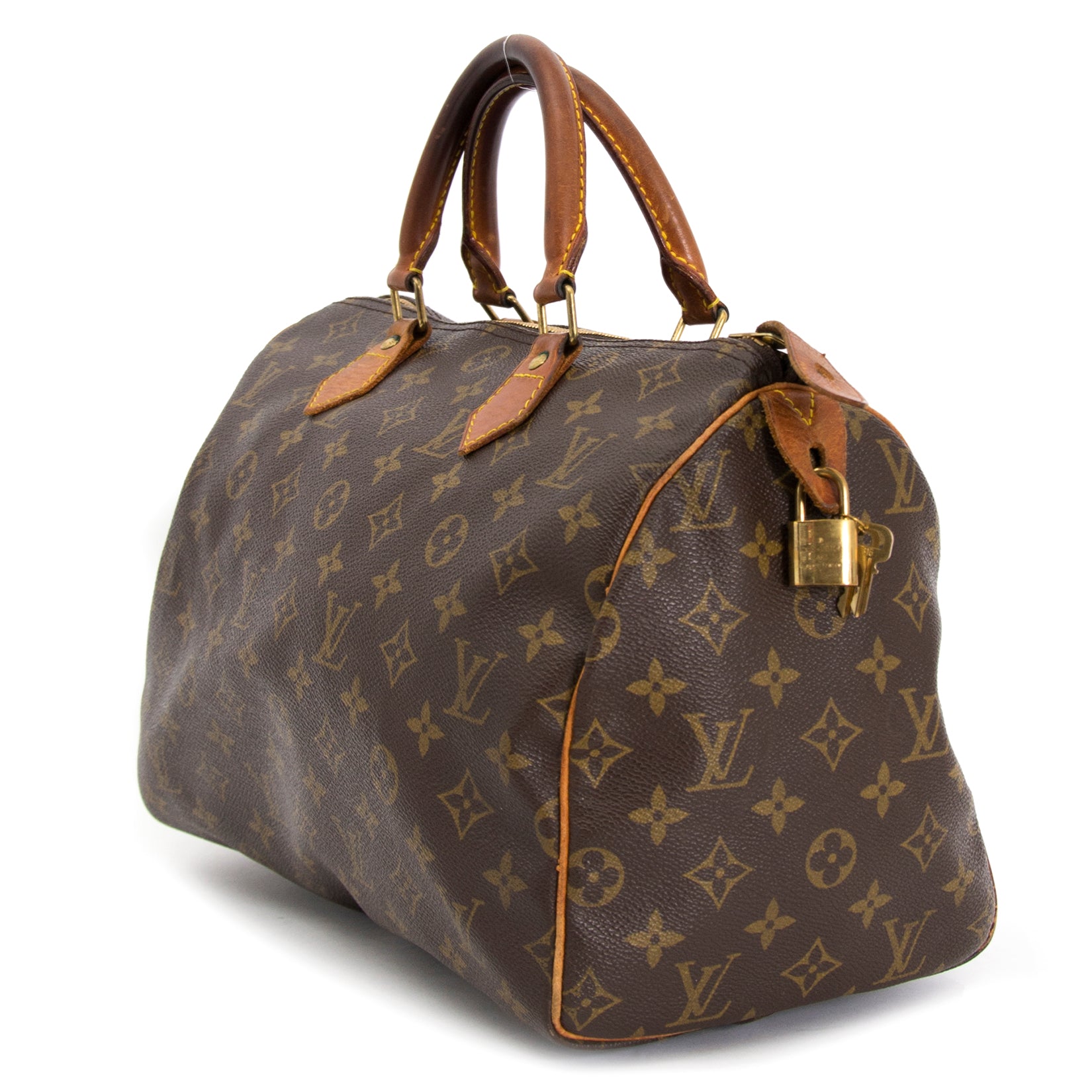 acheter en ligne seconde main Louis Vuitton Monogram Speedy 30