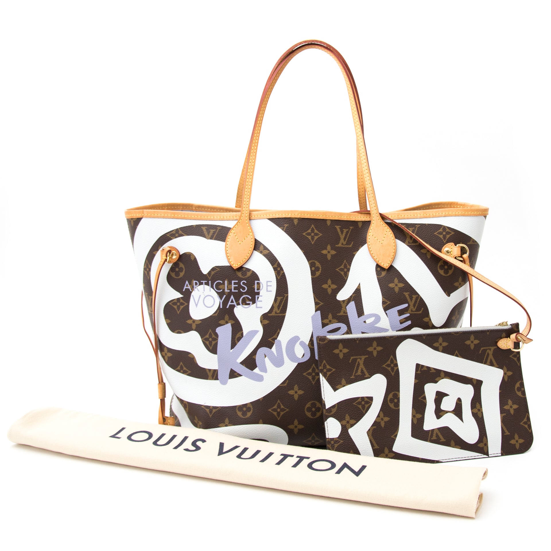 Louis Vuitton Limited Edition Neverfull 'Knokke' te koop