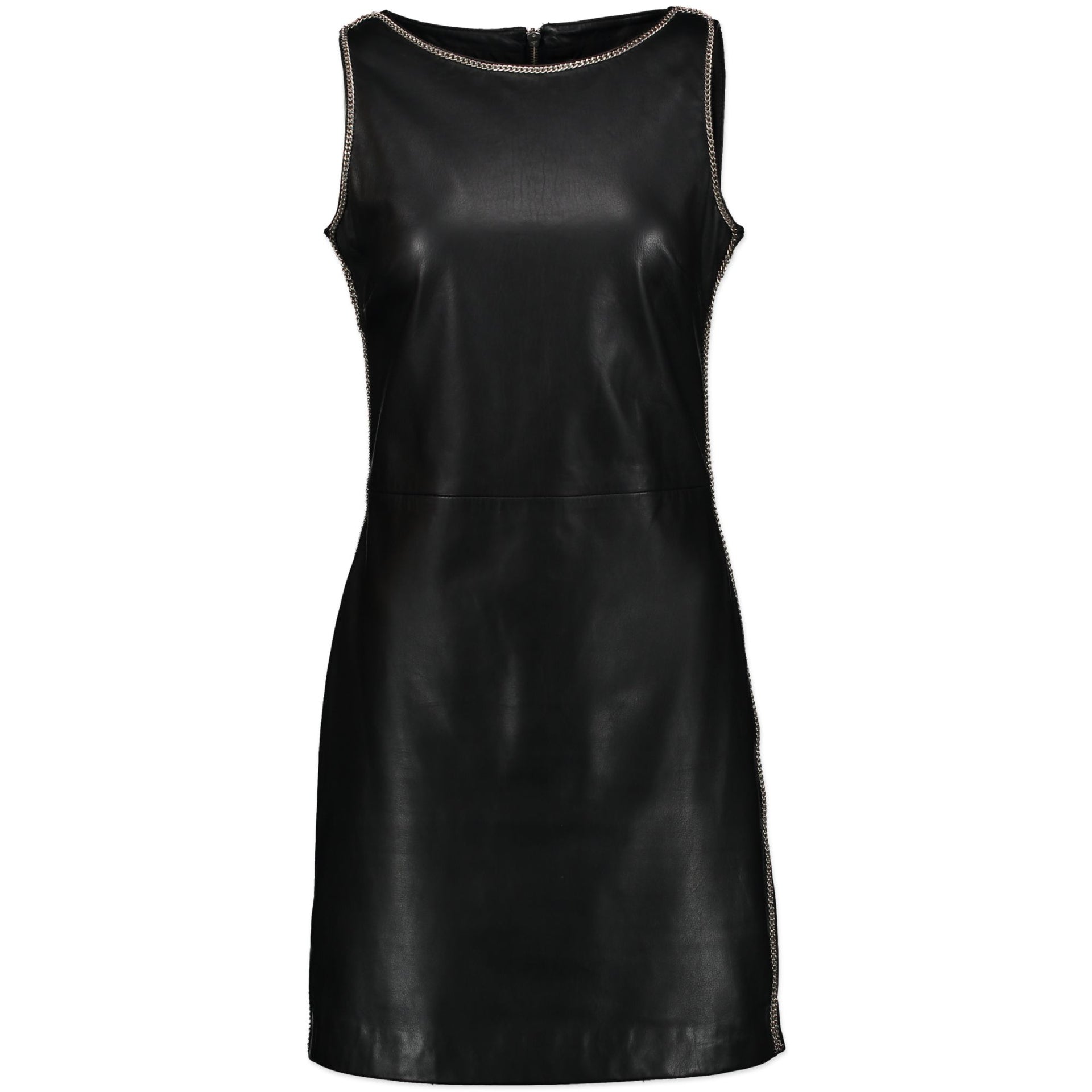 Love Moschino Leather Dress EU34 - for sale online at Labellov secondhand luxury
