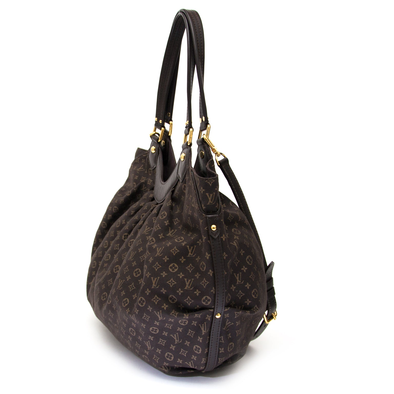 acheter en ligne pour le meilleur prix comme neuf sac a main Louis Vuitton Monogram Idylle Fantaisie Fusain