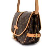 acheter en ligne comme neuf sac a epaule Louis Vuitton Monogram Canvas Saumur Messenger Bag