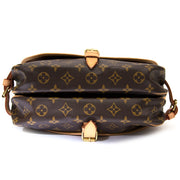 shop safe online at the best price Louis Vuitton Monogram Canvas Saumur Messenger Bag