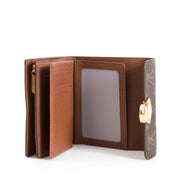 koop online aan de beste prijs Louis Vuitton Monogram Joey Wallet