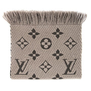 shop safe online at the best price Louis Vuitton Verone Wool/Silk Logo Mania Scarf