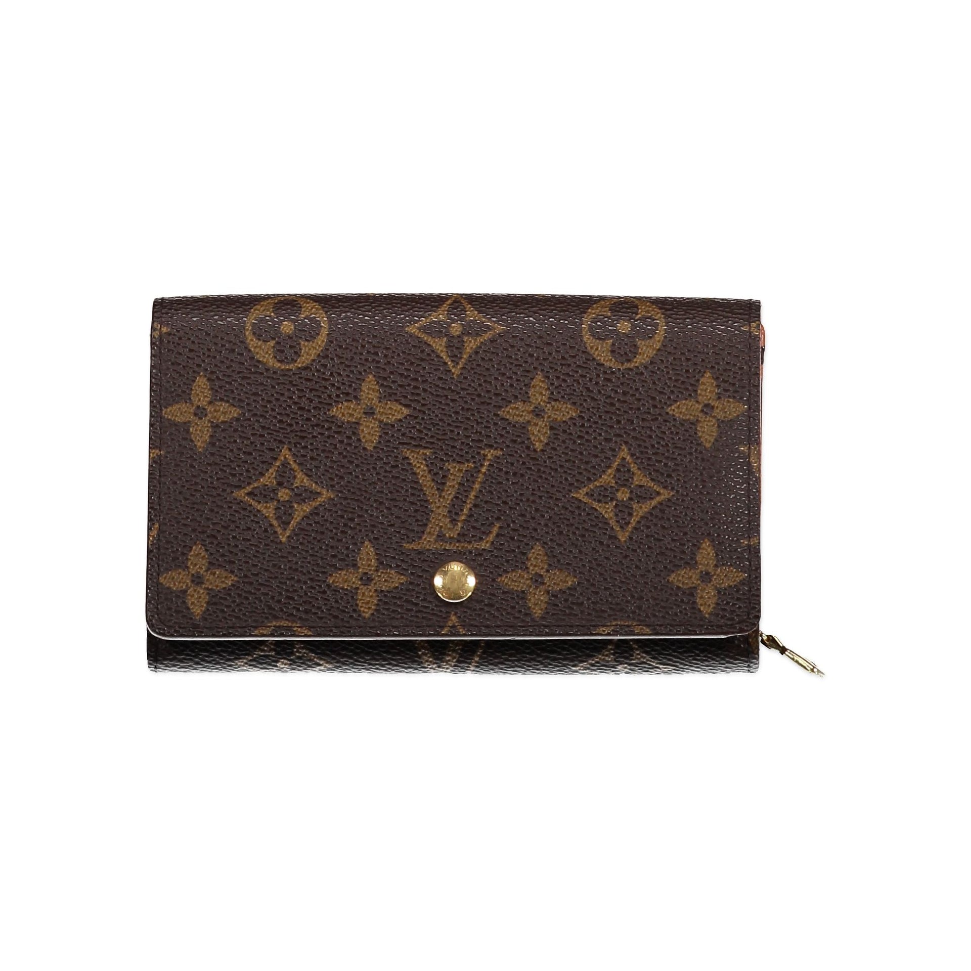 Louis Vuitton Monogram Canvas Porte-Monnaie Tresor Wallet