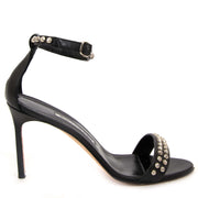 manolo blahnik black miramar studded leather sandals now for sale at labellov vintage fashion webshop belgium