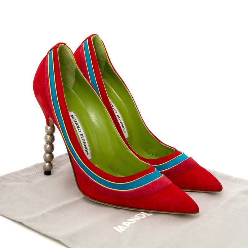 Manolo blahnik pumps online bij labellov vintage webshop