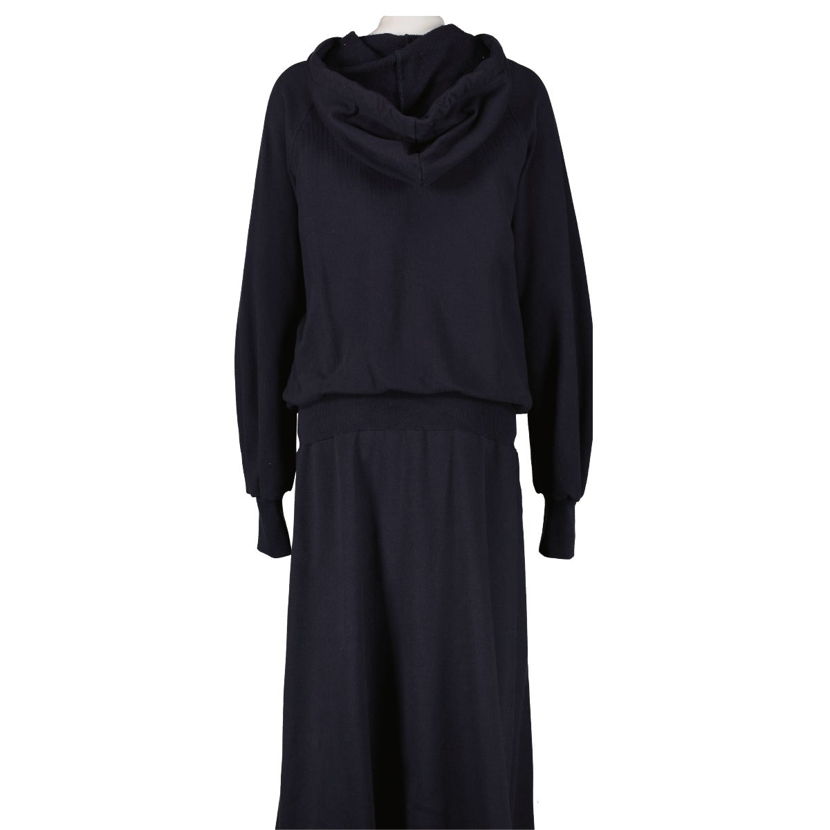 Maison Margiela Black Long Hoodie Dress