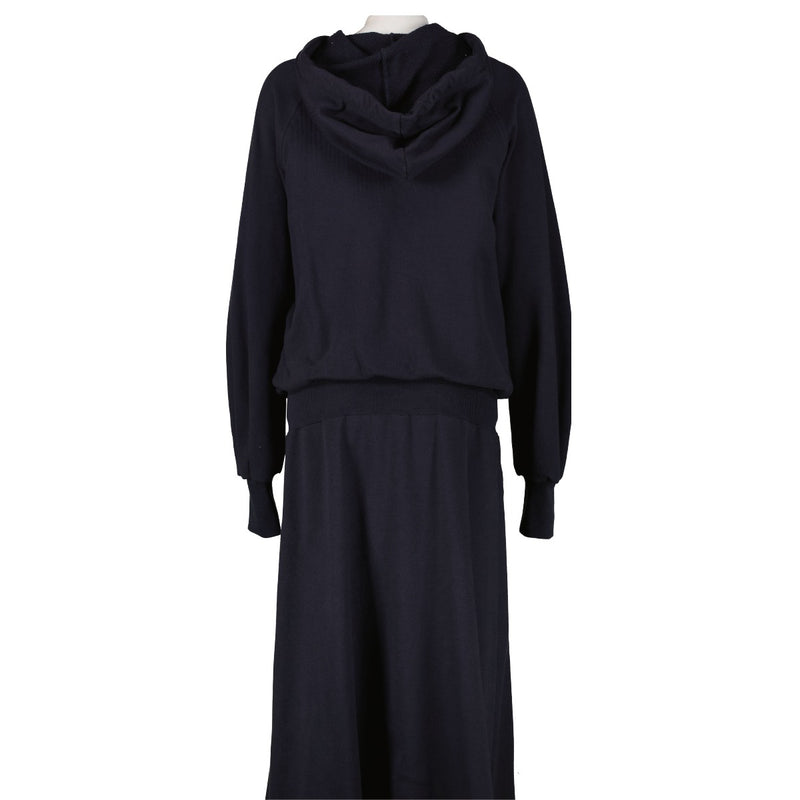 Maison Margiela Black Long Hoodie Dress
