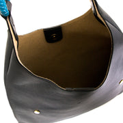 marni black leather tote bag now for sale at labellov vintage fashion webshop belgium