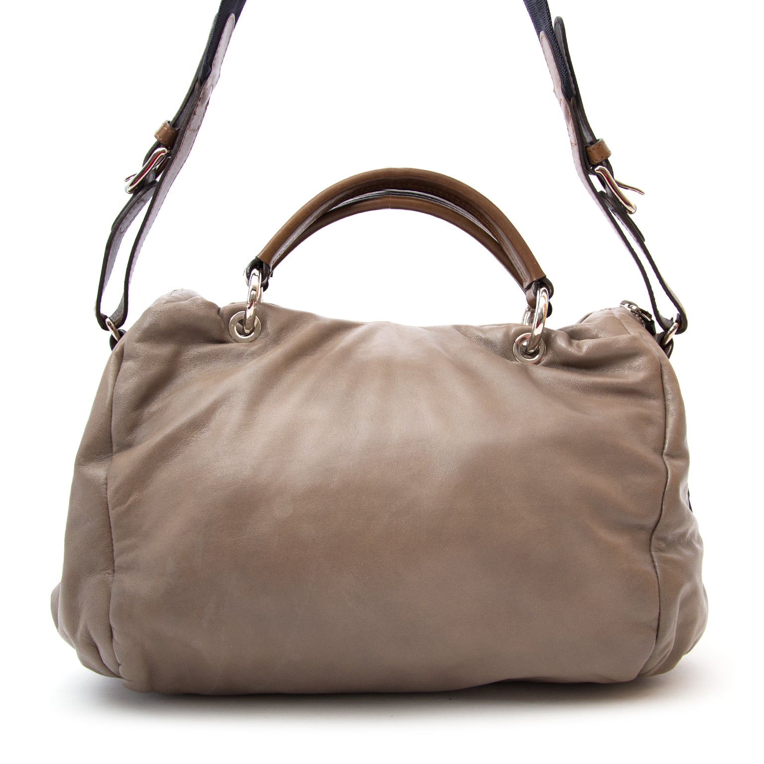 Are you looking for a brand new or secondhand Marni Super Soft Taupe Handbag? We buy and sell your items.