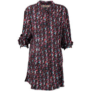 Marni Silk Paint Splatter Blouse - size IT46