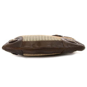 marni brown leather woven bag now for sale at labellov vintage fashion webshop belgium