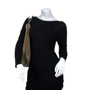 marni khaki suede shopping tote now for sale at labellov vintage fashion webshop belgium