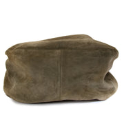 marni khaki suede shopping tote now for sale at labellov vintage fashion webshop belgium