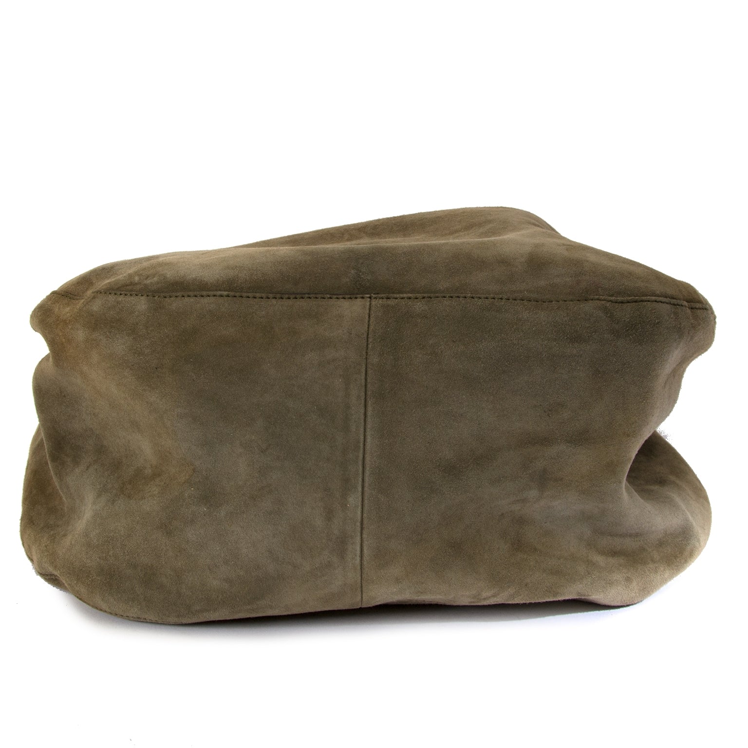 marni khaki suede shopping tote now for sale at labellov vintage fashion webshop belgium