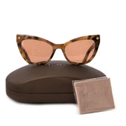 Koop max mara tortoise cat eye zonnebrillen bij labellov vintage webshop belgië
