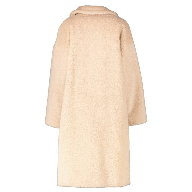 Weekend Max Mara Beige Salmone Teddy Jas - Maat FR42