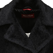 Shop second hand designer fashion Max Mara Studio Black Apaca Wool Coat at Labellov