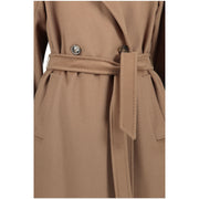 Max Mara Weekend Wool Camel Coat - size 38