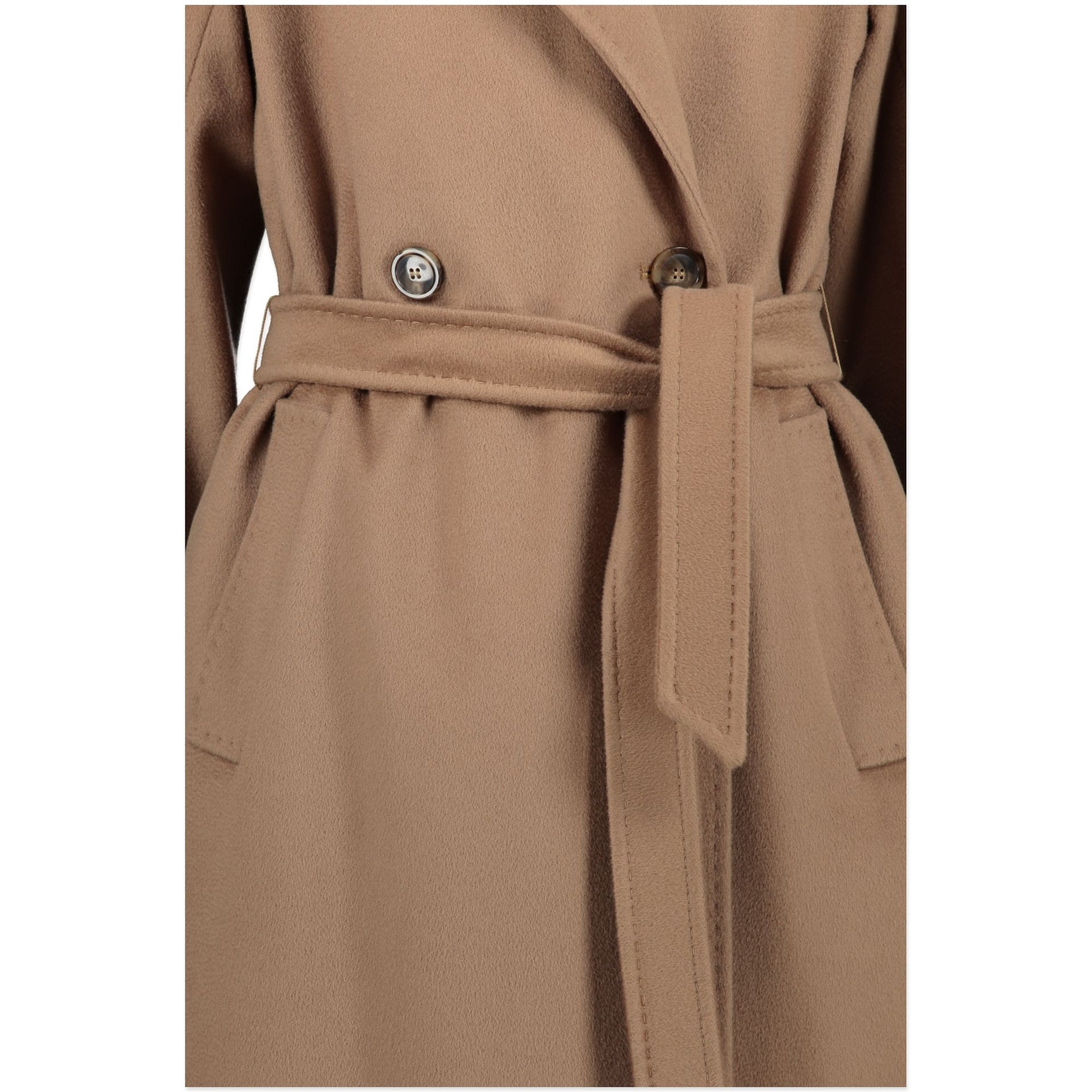 Max Mara Weekend Wool Camel Coat - size 38