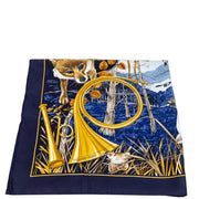 achetere en ligne seconde main Hermès Carré Silk Scarf Chasse Au Bois