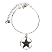 Dior Silver-Toned Star Bracelet.