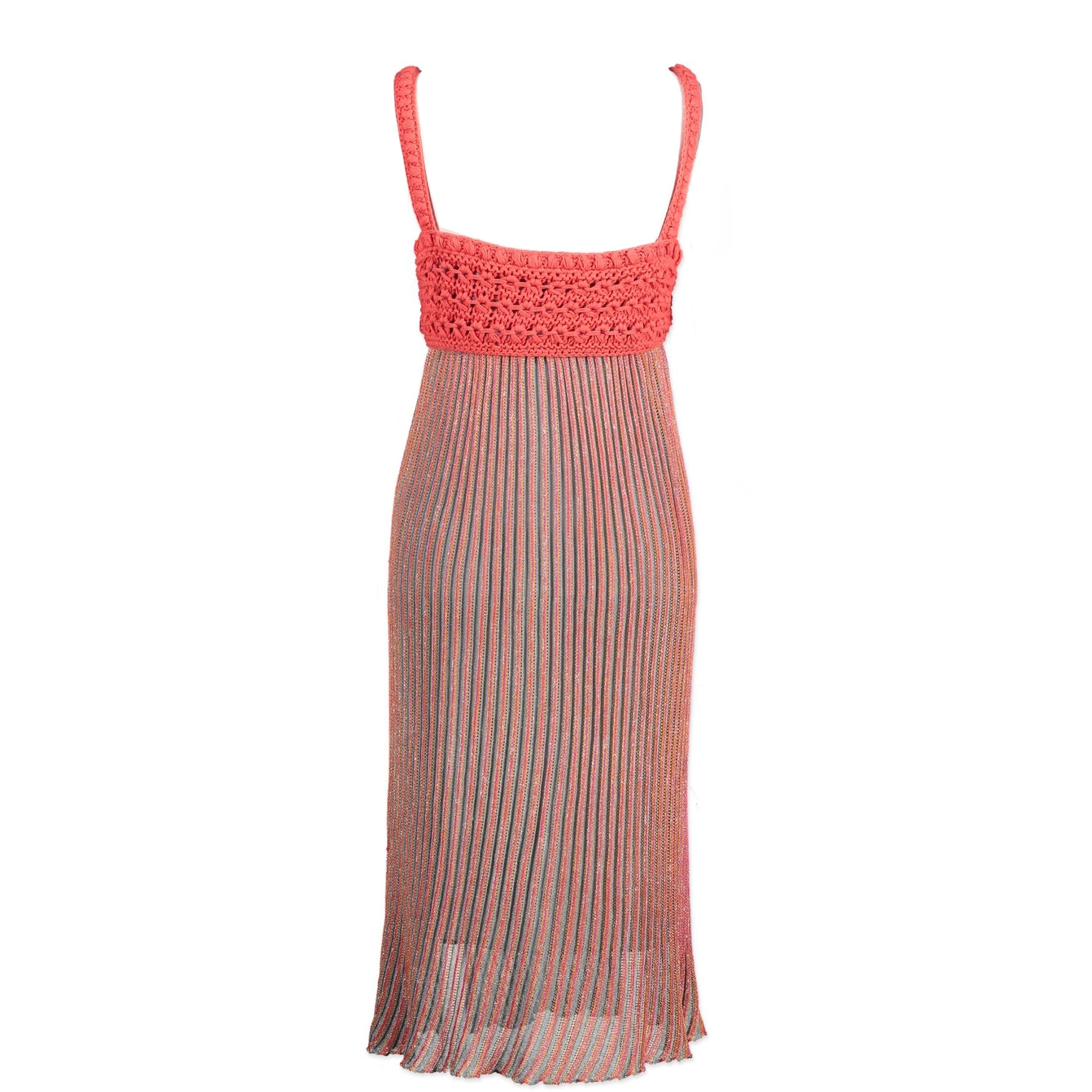 M Missoni Multicolor Sleeveless Dress