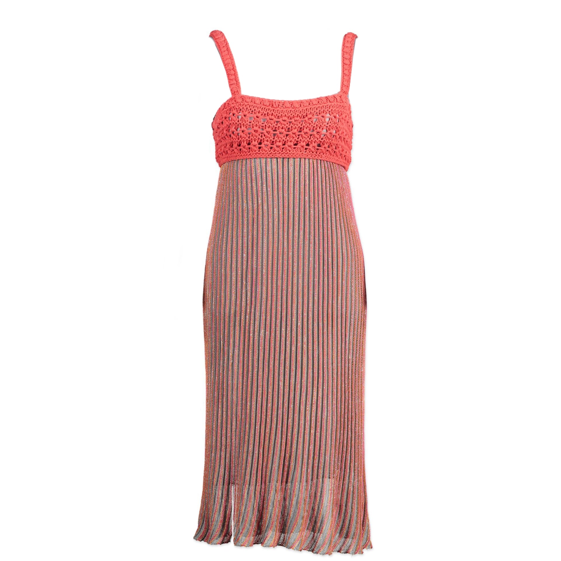 M Missoni Multicolor Sleeveless Dress