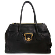 miu miu black leather shoulder bag now for sale at labellov vintage fashion webshop belgium