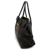 miu miu black leder schoudertas nu te koop bij labellov vintage webshop belgië