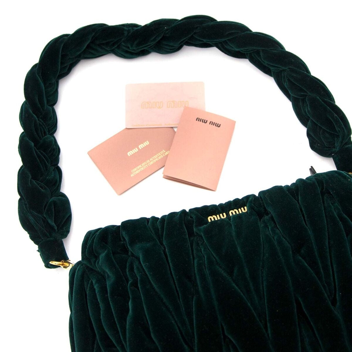 Want to buy an authentic Miu Miu bag? Buy at LabelLOV, safe and secure online shopping.