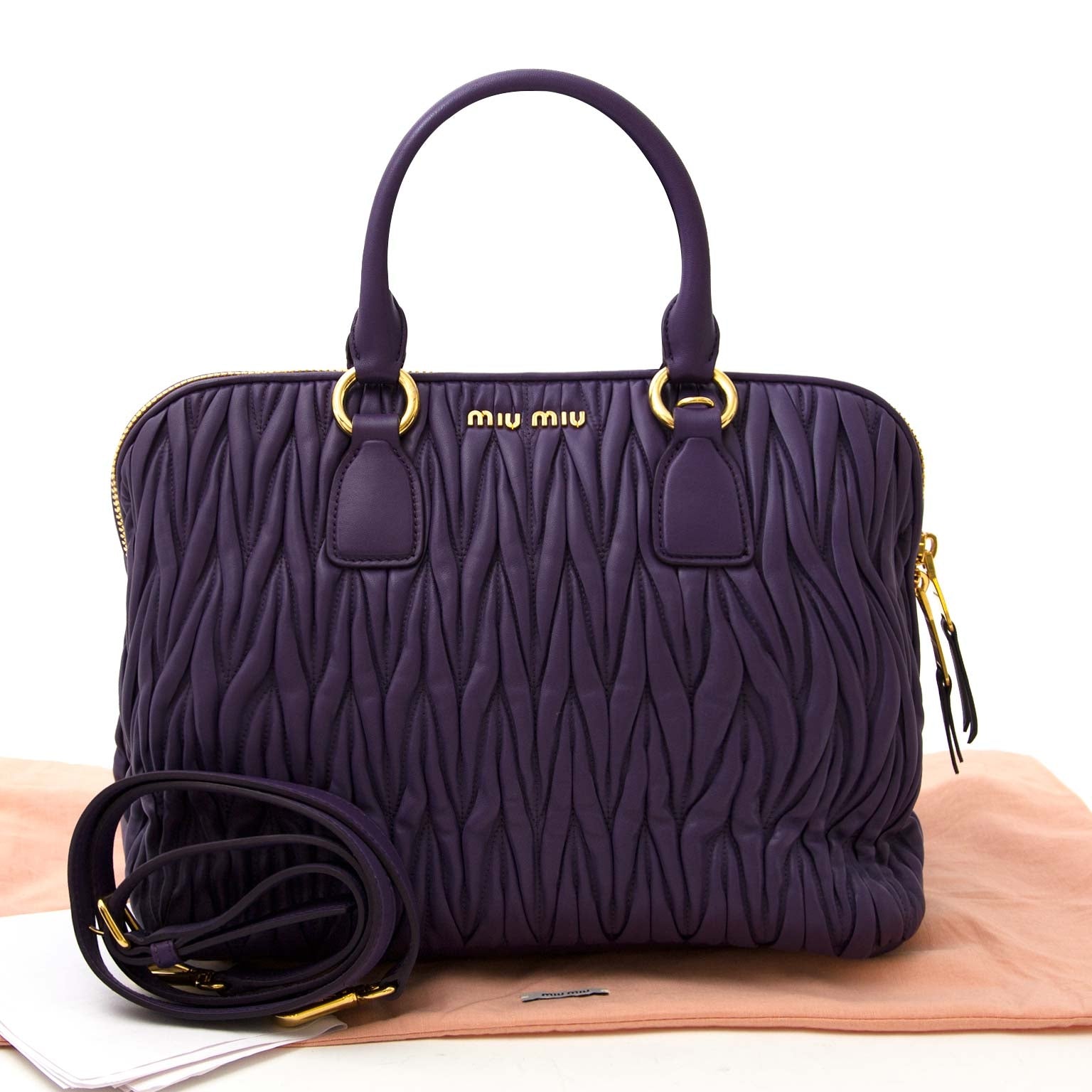 Miu Miu tas te koop op vintage luxury mode webshop Labellov