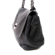 mulberry large lily shiny shoulder bag now for sale at labellov vintage fashion webshop belgium