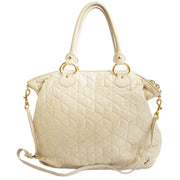 Authentic second hand Miu Miu Beige Quilted Bag buy online at webshop LabelLOV