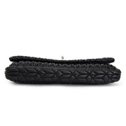acheter en ligne secodne main sac a main Miu Miu Black Cloquet Nappa Stage Bag pour le meilleur prix