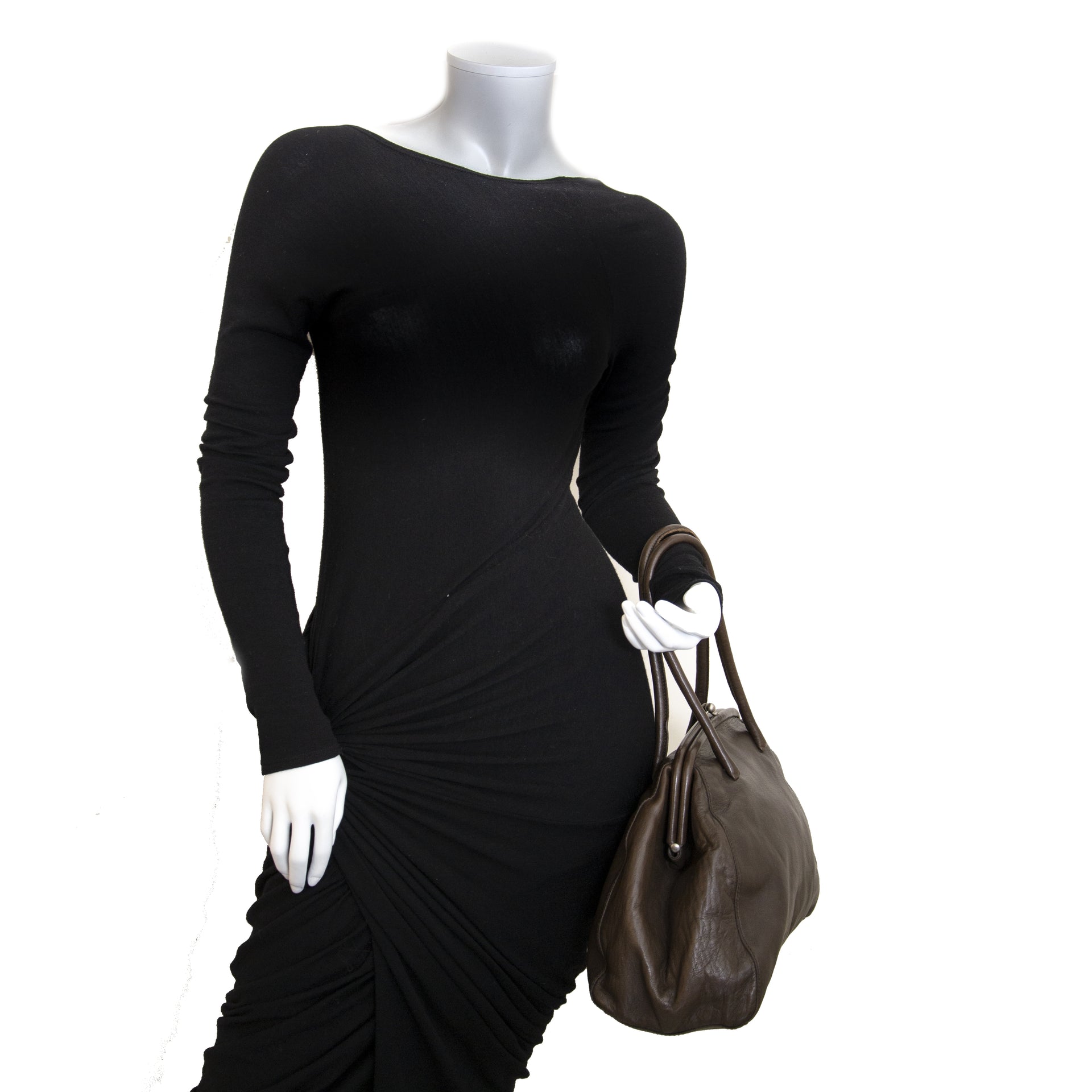 Authentique seconde main vintage Miu Miu Duotone Top Handle Bag achète en ligne chez LabelLOV