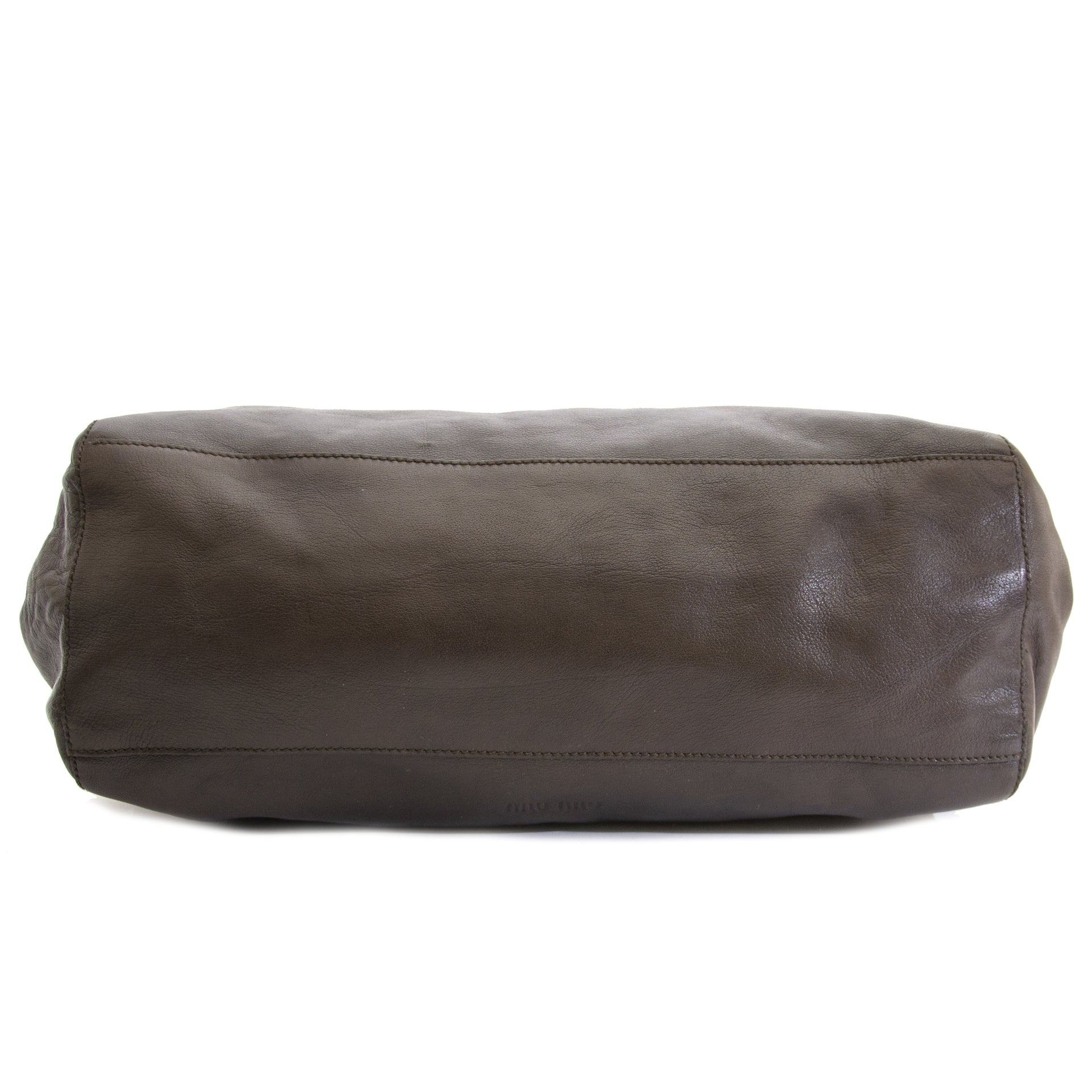 Authentic second hand vintage Miu Miu Duotone Top Handle Bag buy online at webshop LabelLOV