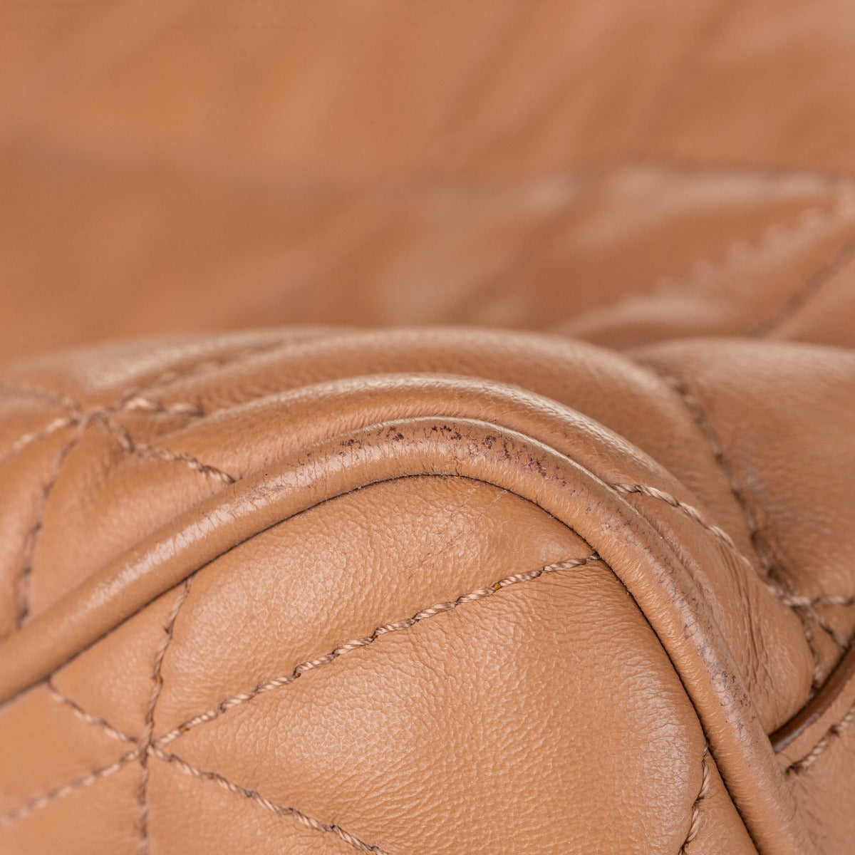Mulberry Camel Alexa Gewatteerde Satchel