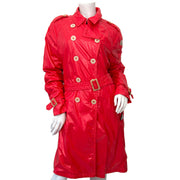 shop safe online for the best price Moncler Red Raincoat
