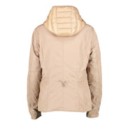 Moncler Lime Giubbotto Beige Nylon Windbreaker Jacket