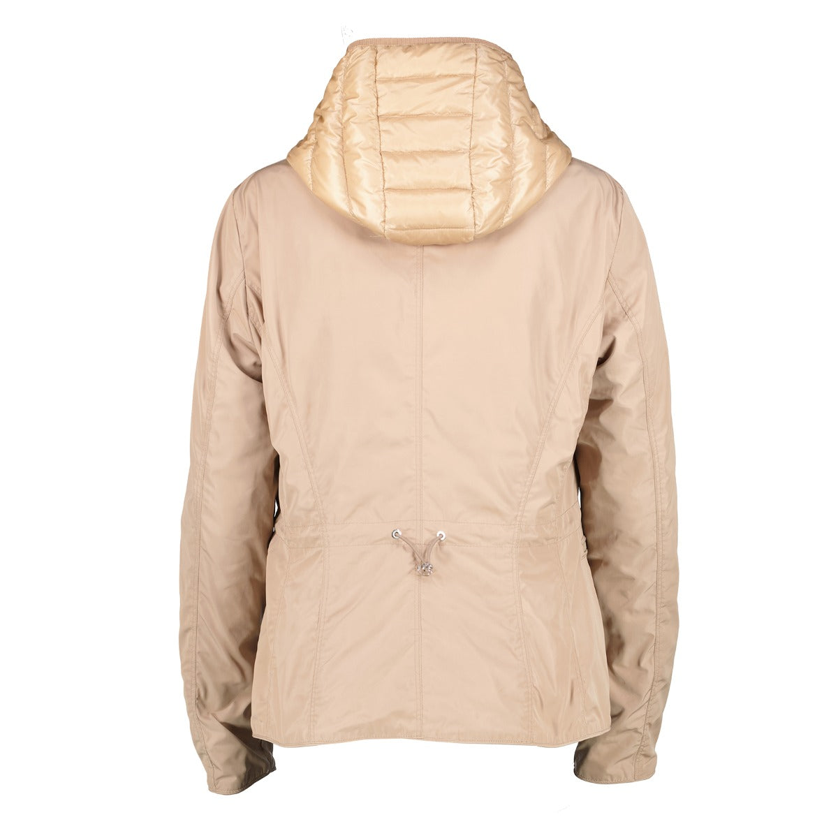 Moncler Lime Giubbotto Beige Nylon Windbreaker Jacket